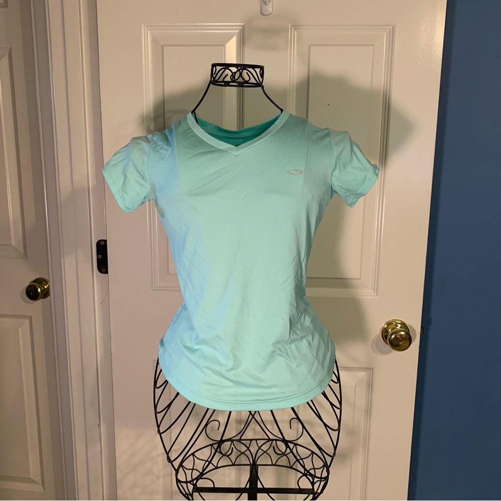 FREE WITH PURCHASE Champion mint teal workout t-shirt